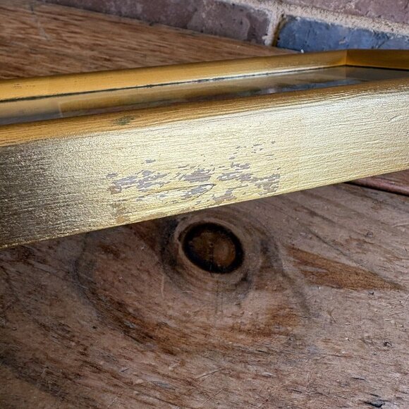 Vintage Silk Long stitch Needlepoint Framed Artwork Measurements In Photos - Picture 8 of 12